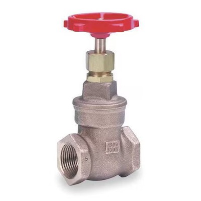 Milwaukee Valve 1140 1/2 Gate Valve, Class 150, 1/2 In., Bronze