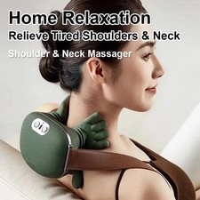Shiatsu Neck Back Shoulder Massager Electric Deep Kneading Muscle Relaxer