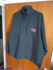  Napapijri Corduroy 1/4 Zip Overhead Top Chest 54" Made In Italy Quality 
