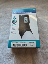 Med Spec 264015 ASO Ankle Stabilizer, Black, Large