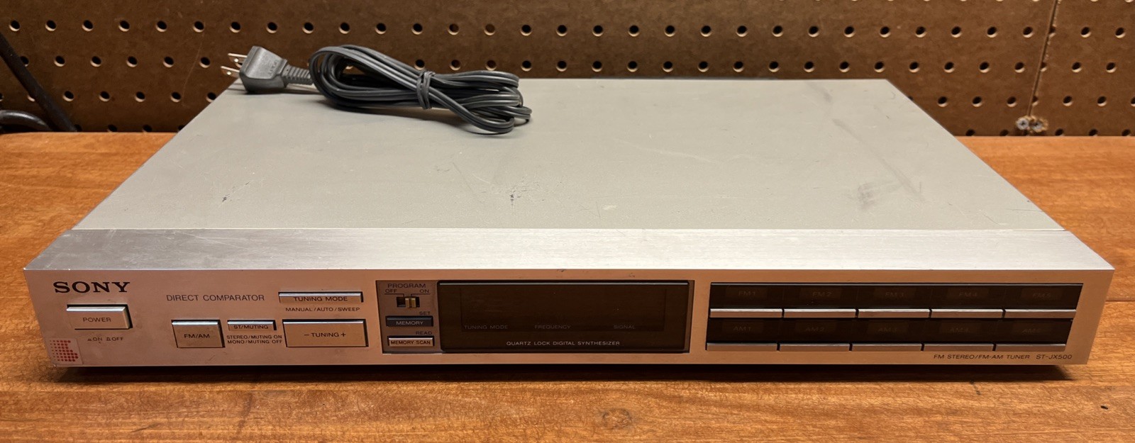 Sony st-jx500 vintage audio equipment - eBay listing photo 1