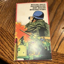 Vintage Atlantic #107 WWII Heavy Artillery HO:OO scale 1/72 Toy Army Men Kit