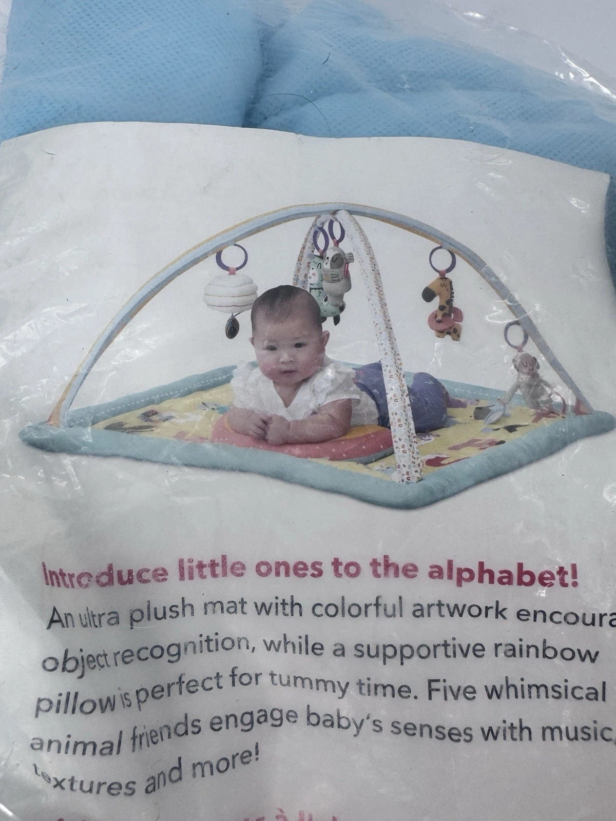 Skip Hop Alphabet Zoo Activity Gym For Ages 0+ Baby Play Mat New Open Box