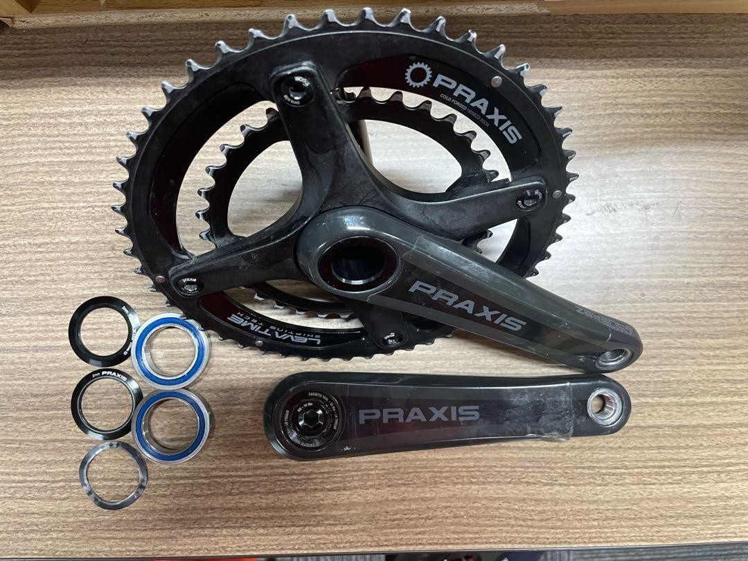 PRAXIS M30 CARBON クランクセット 165mm ZAYANTE PRAXIS M30 Zayante Carbon DM Road 1x Crankset Instruction Manual