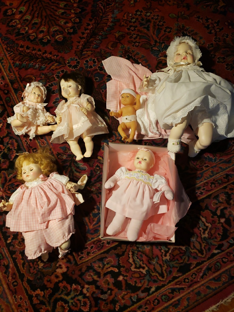 Lot Of Madame Alexander Dolls Plus 2 Others