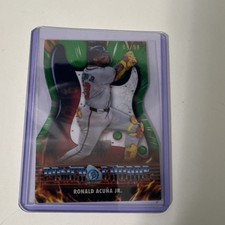 Topps 2026 Bowman Chrome Ronald Acuña Jr. Power Chords Green #PC-3 Braves /99