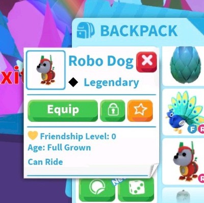 Robo Dog - Ride - Full Grown