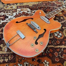 Guitarra Eléctrica Ibanez ES335 1966 Roja Desteñida Hecha en Japón *años 60*