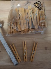 Wäscheklammern Holz 60 Stk