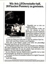 3w23699/ Reklame / Werbung aus 1968 &ndash; J. P. Dornstadter - Pommery
