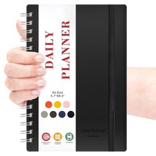 Daily Planner Undated A5 Notebook To Do List Notebook Organiser with Hourly