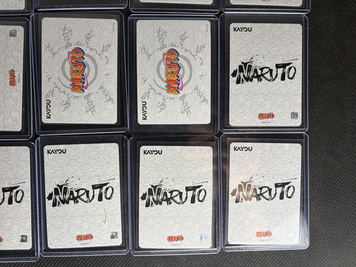 Naruto Kayou English Bulk Lot Series 3 UR, MR, And PU Total of 17 Cards - Picture 9 of 10