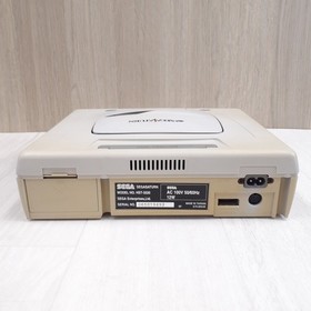 Sega Saturn white Console with 2 Virtua Gun controllers & 5 games Japanese