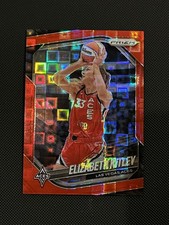 2025 Panini Prizm WNBA Elizabeth Kitley #41 Red Pandora 137/199 Las Vegas Aces