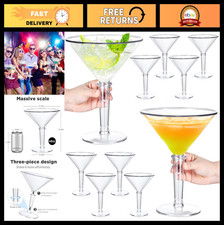 48oz Giant Plastic Martini Glasses - 10pcs for Party Decorations & Centerpieces