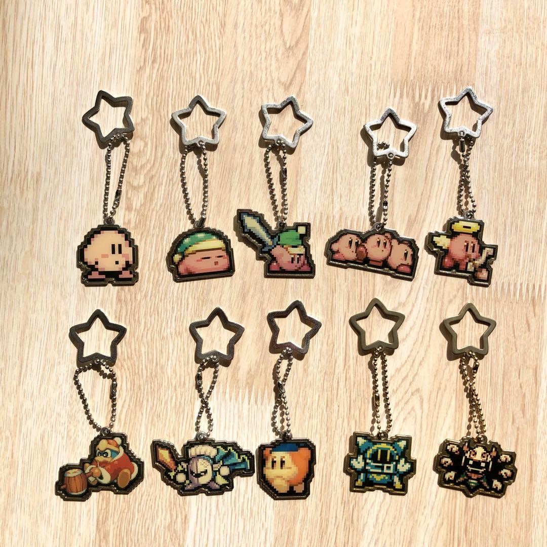 Kirby Triple Deluxe Keychain Collection Set of 10 Rare Japan