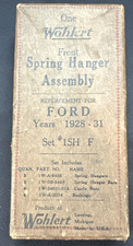 Vintage Auto Parts Wohlert Front Spring Hanger Assembly In Original Box Nos