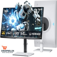 Gaming Monitor 27 Zoll 2K 200Hz Fast IPS 1ms Reaktionszeit
