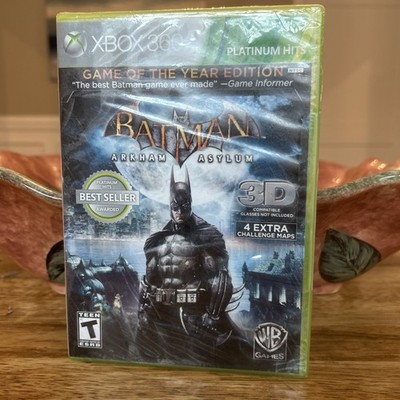 Batman Arkham Asylum Xbox 360 Game of the Year Edition Brand New Sealed