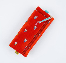Hobonichi Techo Flat Pen Case comodo HELLO KITTY Friends Red Japan New