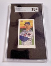 2023 Topps 206 Seiya Suzuki Interleague Logo Back /5 Chicago Cubs SGC10 Gem Mint