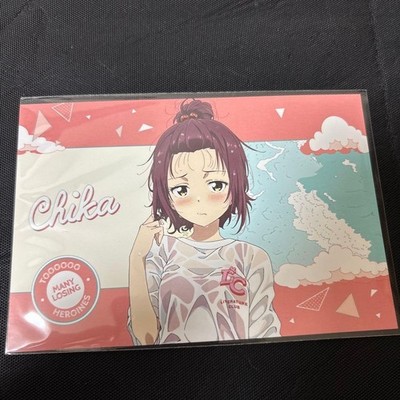 Too Many Losing Heroines Beach Date PostCard Komari Tomoka