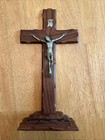antique vintage religious crucifix cross — photo 2