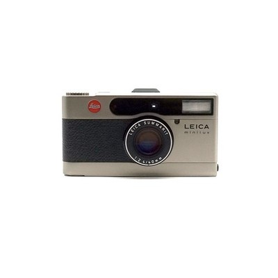 Leica Minilux, super condition, silver, with case, fully functioning