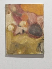 Estate Sale Collection Texas Artist Acrylic Painting Canvas 12" x 16" 