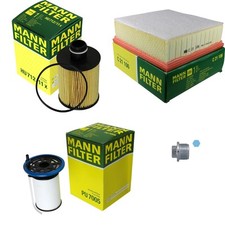 MANN-FILTER Inspektionspaket Filterset für Fiat Doblo Großraumlimousine 1.6 D