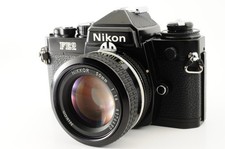NEAR MINT Nikon FE2 black 35mm Film Camera Ai 50mm F1.4 Lens From JAPAN