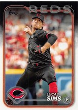 2024 Topps Series Two Lucas Sims #355 Cincinnati Reds