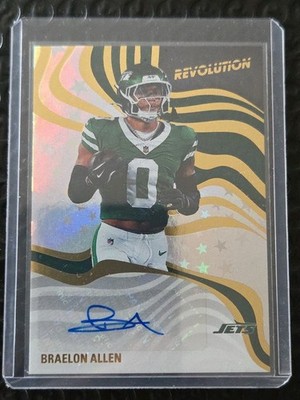 2025 Panini Revolution Revolution Signatures Braelon Allen #RSA-BAN Astro (AU)