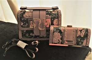 river island floral bolsa