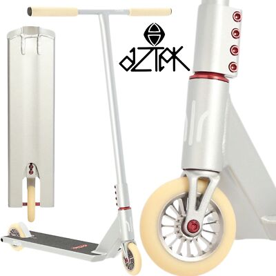 Aztek Architect Complete Trick Tret Roller Street Stunt Scooter H=87cm Silber