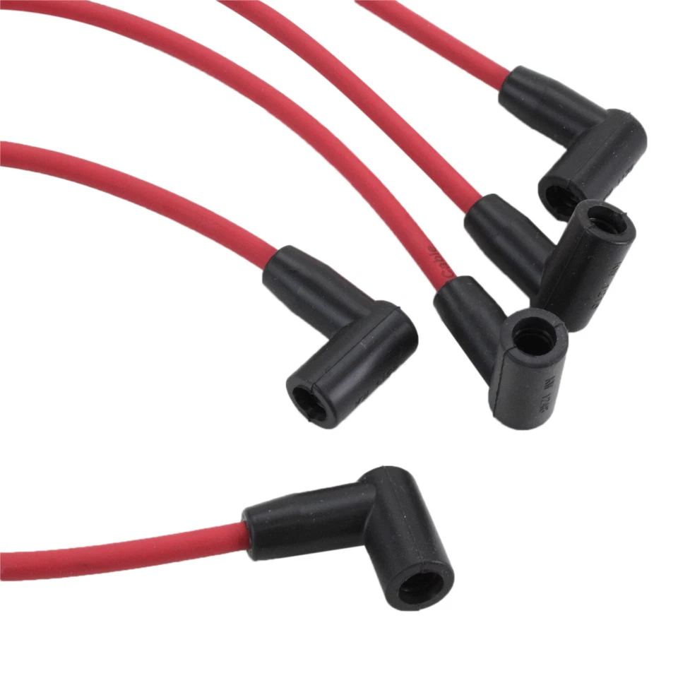 Juego de cables de bujía de encendido DENSO 6714070 aptos para Dodge Jeep 2,5 L Foto 4 de 4
