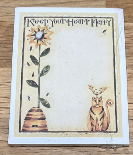 New Main Street Press Sticky Notes Cats Fishing Lot Of 2 - Picture 3 of 4