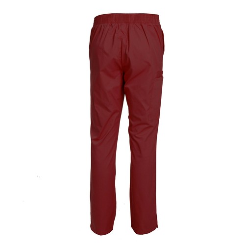 Women's Scrub pants Slim Fit Flare-Leg Elastic Waist Pants - Picture 4 of 45