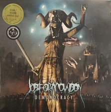 Job for a Cowboy - Demonocracy LP 2023 Metal Blade [Yellow/Clear Marbled] [New]