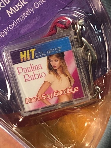 Hit Clips Paulina Rubio "Don't Say Goodbye" schwarz Kopfhörer Player - Bild 2 von 3