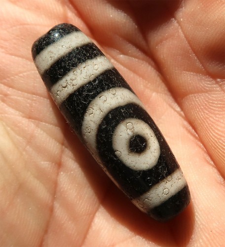 Amulette du Tibet - Dzi à 2 yeux - Harmonie et illumination - Picture 5 of 7