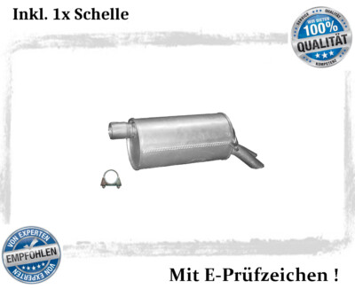 Endschalldämpfer für VW Sharan / 4 motion 2.8 V6 150KW Auspuff Schelle