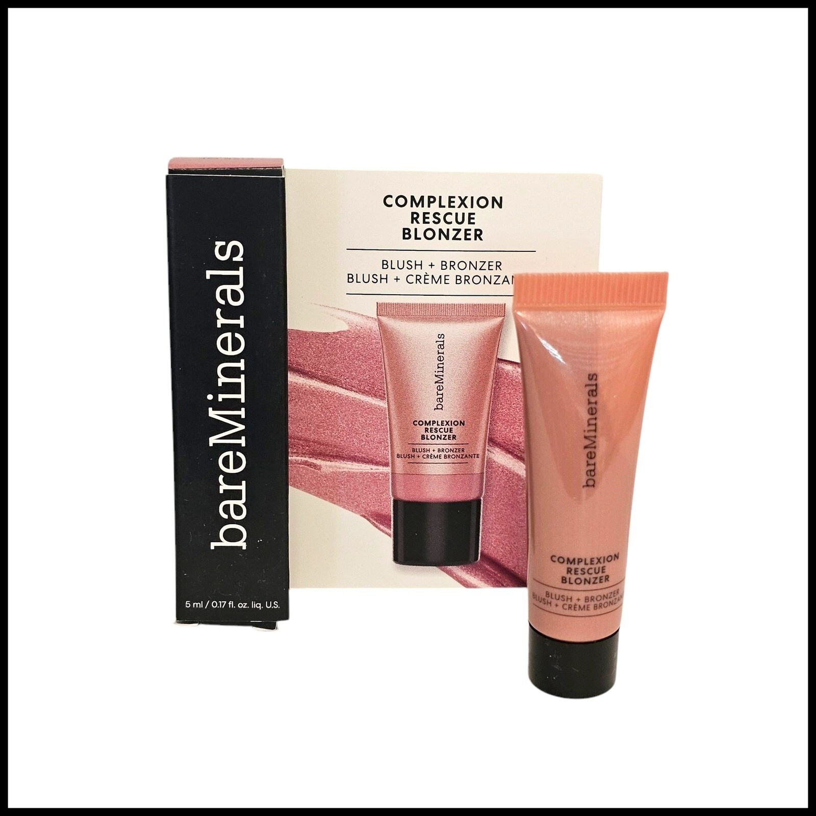 Бронзирующие румяна bareMinerals для восстановления цвета лица Kiss of Mauve Travel Size 2090₽