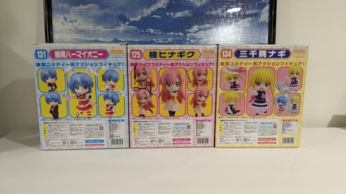 SEALED Nendoroid Hayate Combat Butler 3x Set Nagi Hinagiku 125 131 134 US Seller - Picture 2 of 5