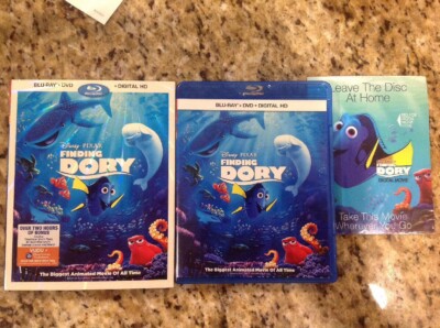 Finding Dory (Blu-ray/DVD, 2-Disc Set, Includes Digital Copy)Authentic Disney US