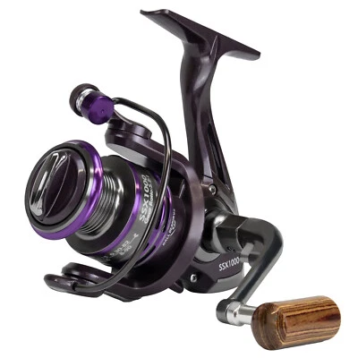 Angelrolle SSX 1000 Stationärrolle Spinnrolle Aluminiumspule 10+1 Kugellager