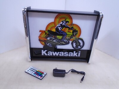 Kawasaki 400 Motorcycle LED Display light up sign box
