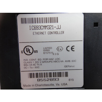 1PS Used For GE Fanuc IC693CMM321-JJ Ethernet Controller Module 