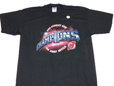 Rare Vintage 2000 New Jersey Devils Stanley Cup Champions T-Shirt New NWT XL