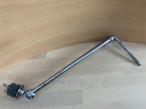 LUDWIG 60s Vtg CYMBAL L-ARM Holder Part Early Version Telescoping Transition Era - Picture 5 of 6